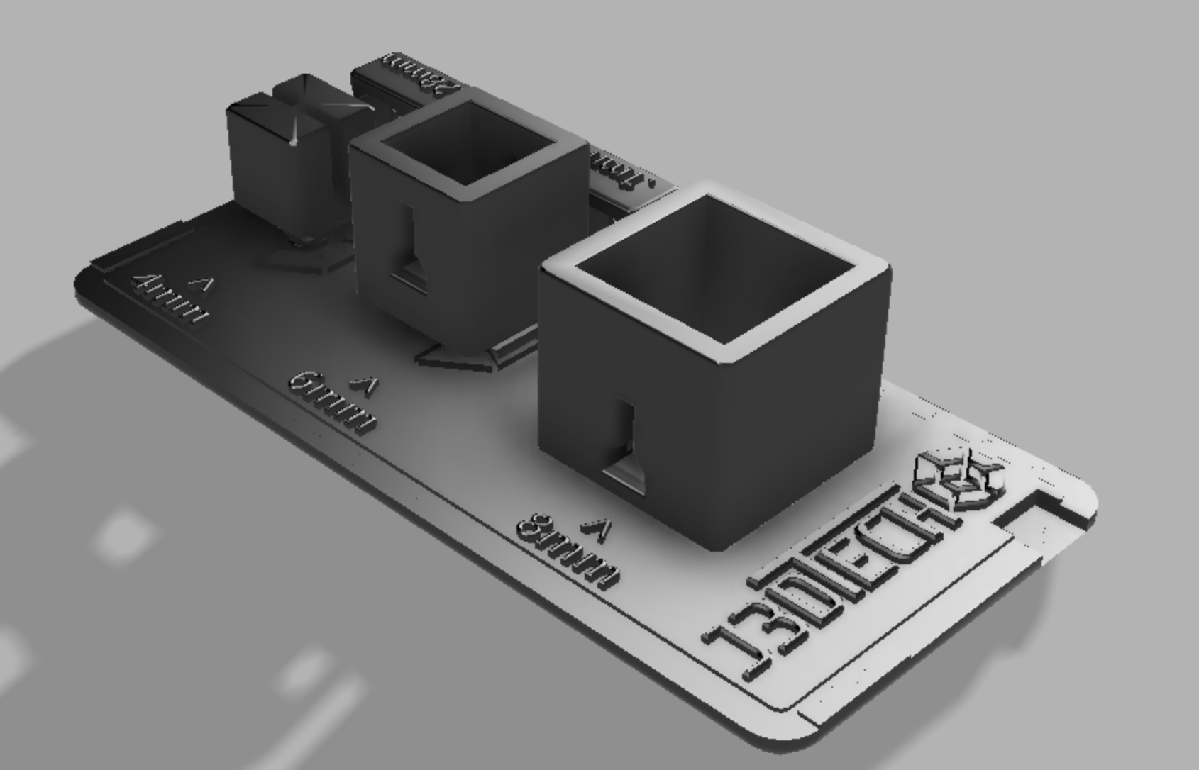 Resin printers (DLA en SLA), de optimale printtijd Sleutel Spoor
